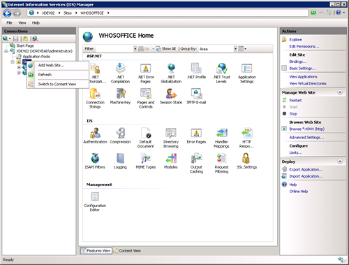 Internet Information Services IIS