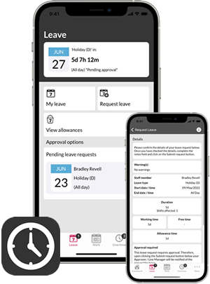 Leave management on the go
