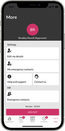 Users more dashboard