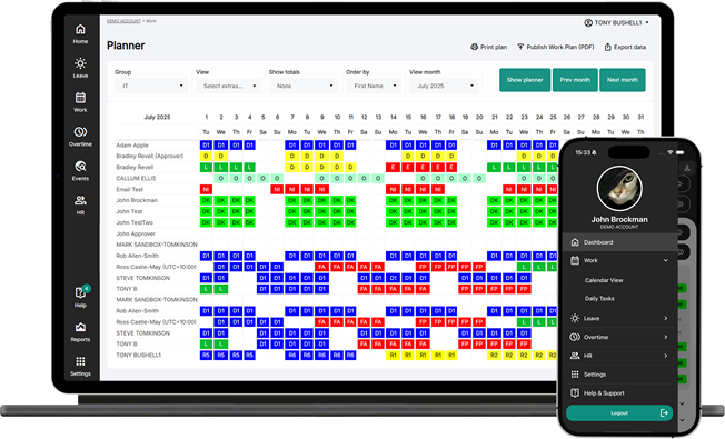 WhosOffice, workforce management solution